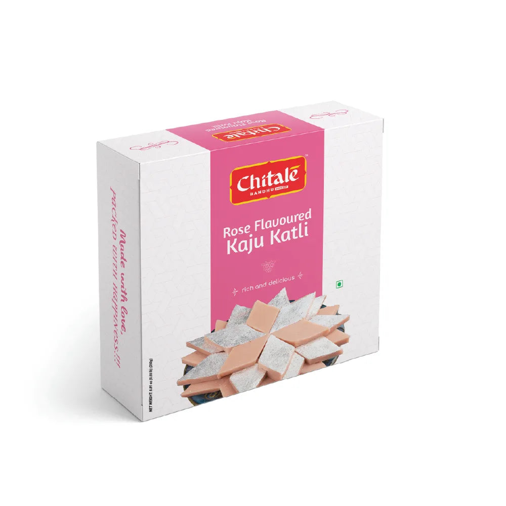 Chitale Kaju Katli packaging