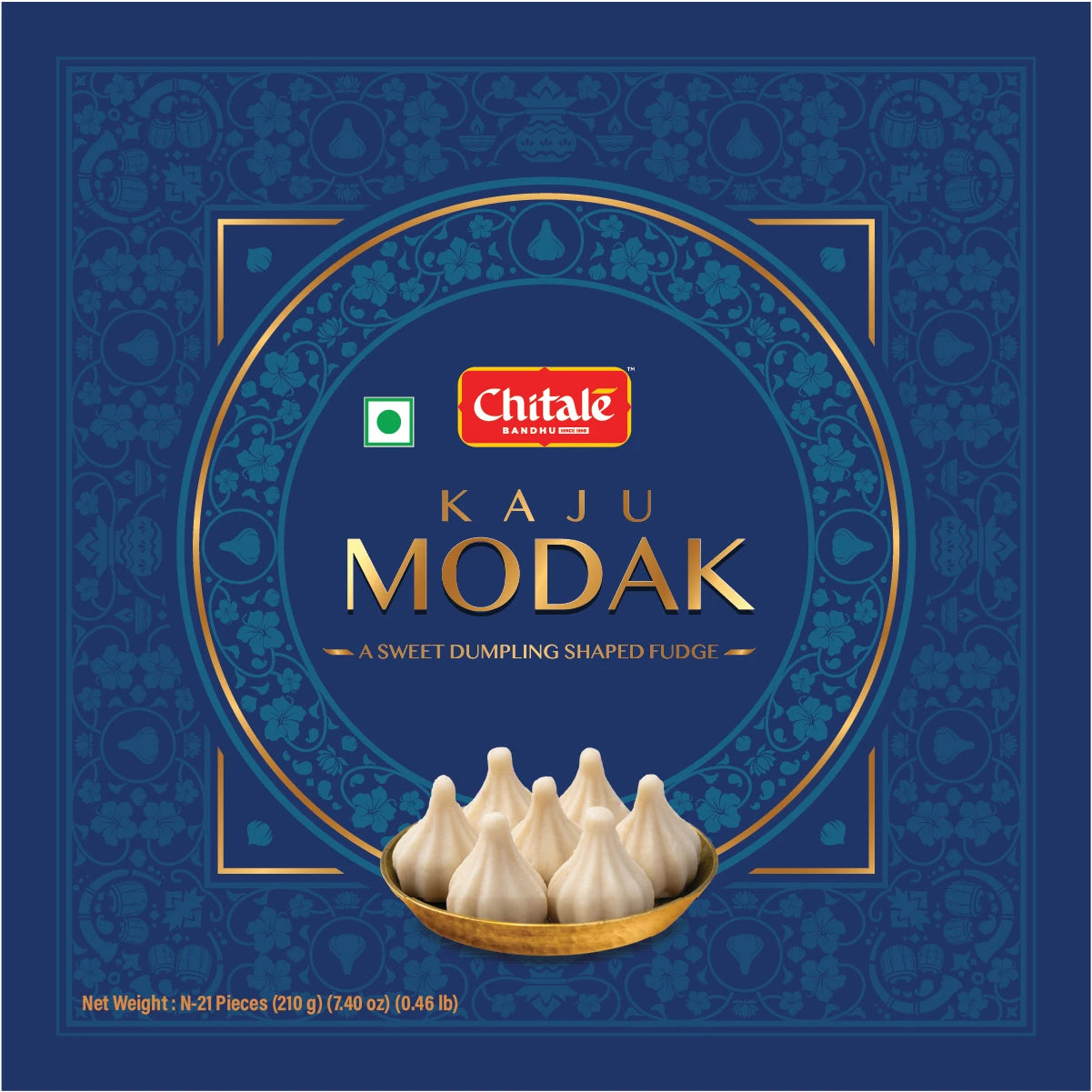 Kaju Modak - 21 Pcs