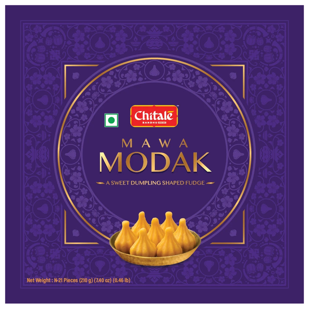 Mawa Modak - 21 Pcs