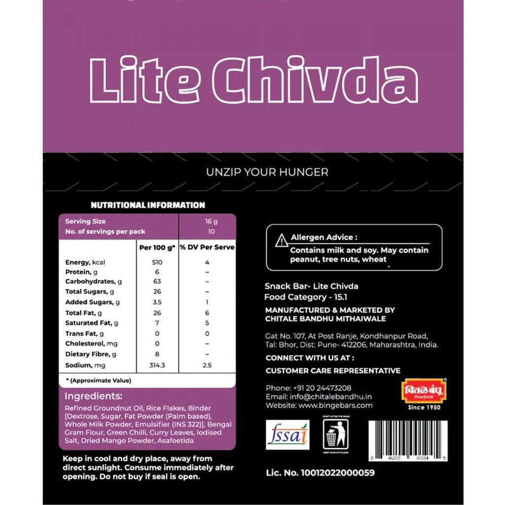 Bingebar - Lite Chivda 10 Pcs